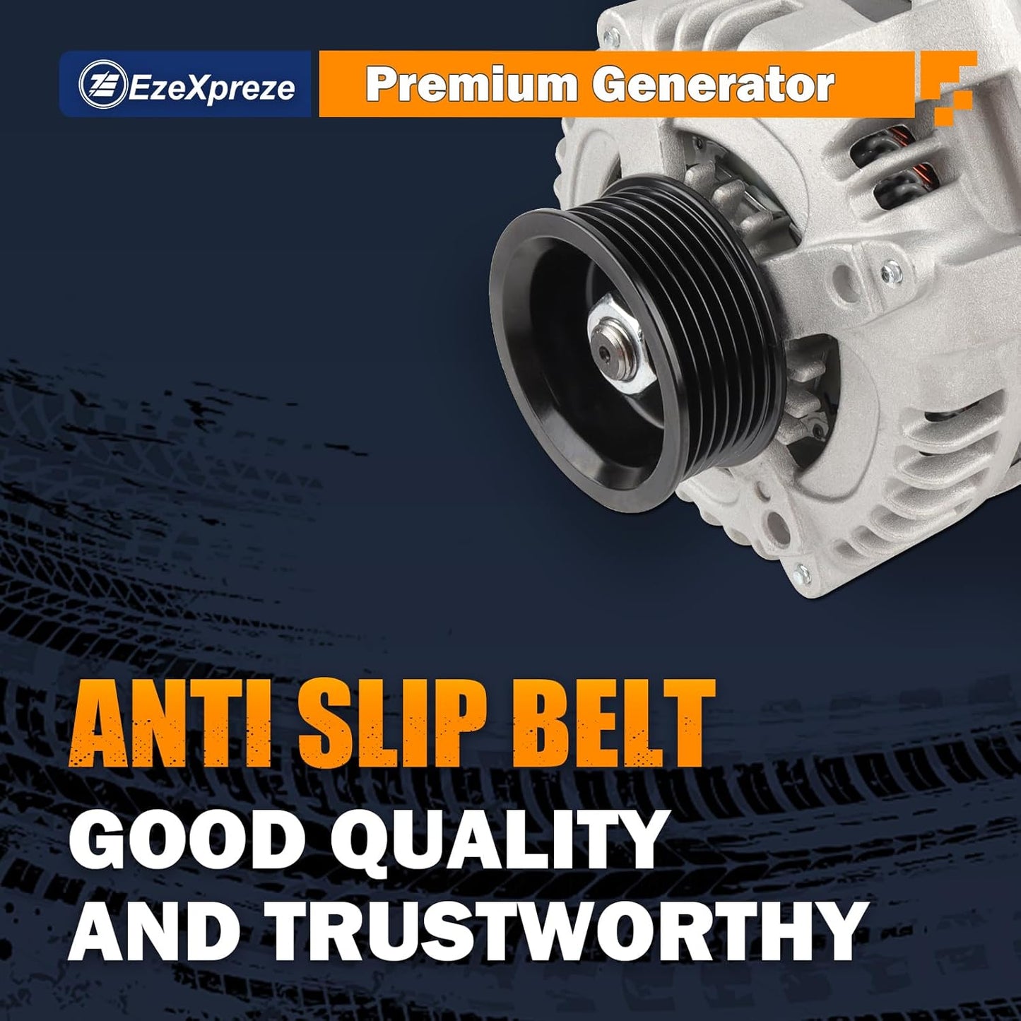 Ezexpreze 13980 Alternator for Honda Accord 03-07 for Honda CR-V 07-11 for Honda Element 03-11 (2.4L) for Honda Civic 06-11 (2.0L), for Acura CSX 06-08 (2.0L) for Acura TSX 04-08 (2.4L), AND0257 CSD73