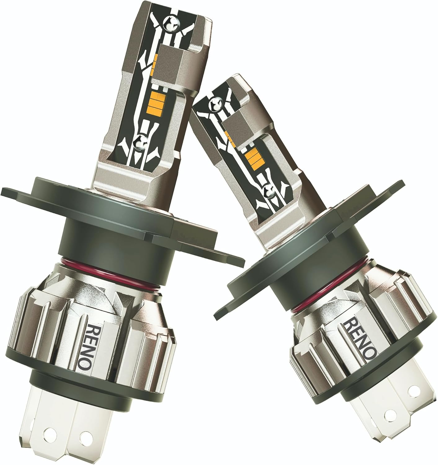 RENO H4 Fog lights Bulbs Powersports ATV UTV Light, Fog Light Bulb Pack of 2 ATV UTV Light