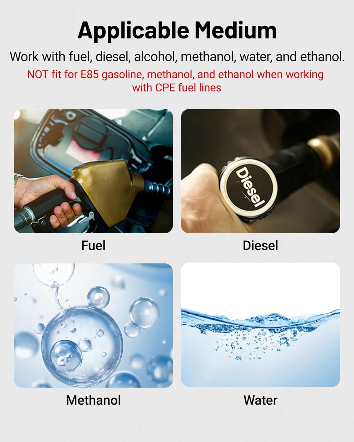 EVIL ENERGY 1 Gallon Fuel Cell Gas Tank Aluminum with Cap Street Drift Silver