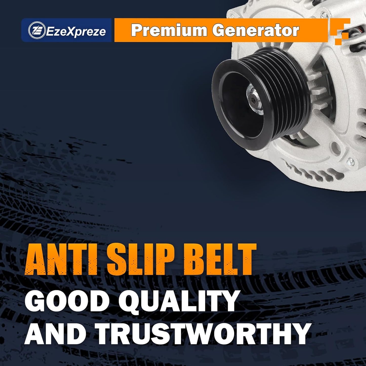 Ezexpreze 13988 New Alternator Compatible with Dodge Durango 5.7L V8 2004-2006 RAM 1500/2500/3500 PICKUP 5.7L V8 2003-2006 421000-0210 160Amp ER