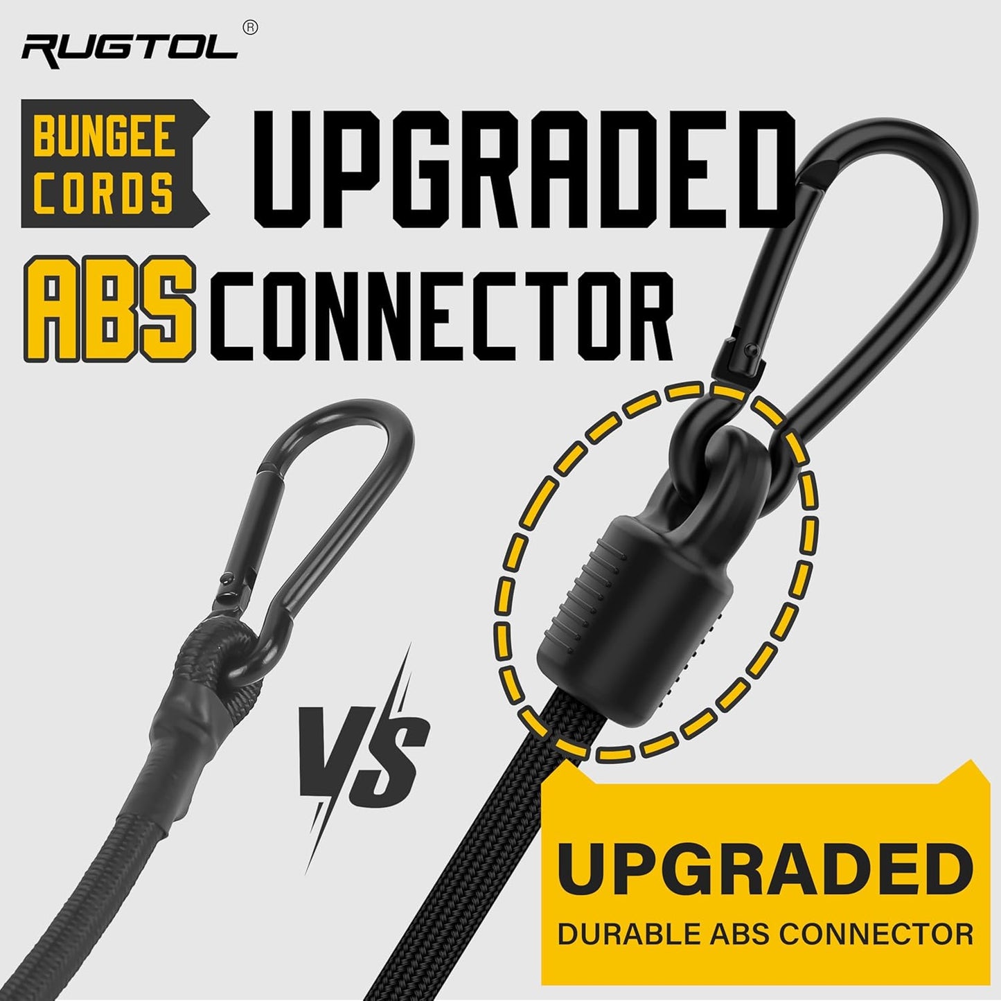 Bungee Cords with Hooks, Upgrade 30pcs Assortment Heavy Duty Outdoor with 24'' 32'' 48'' Adjustable Bungee Cords, 10'' J Hooks Cord, 6" Canopy Tarp Ball Ties and Tarp Clips Drawstring Organizer Bag