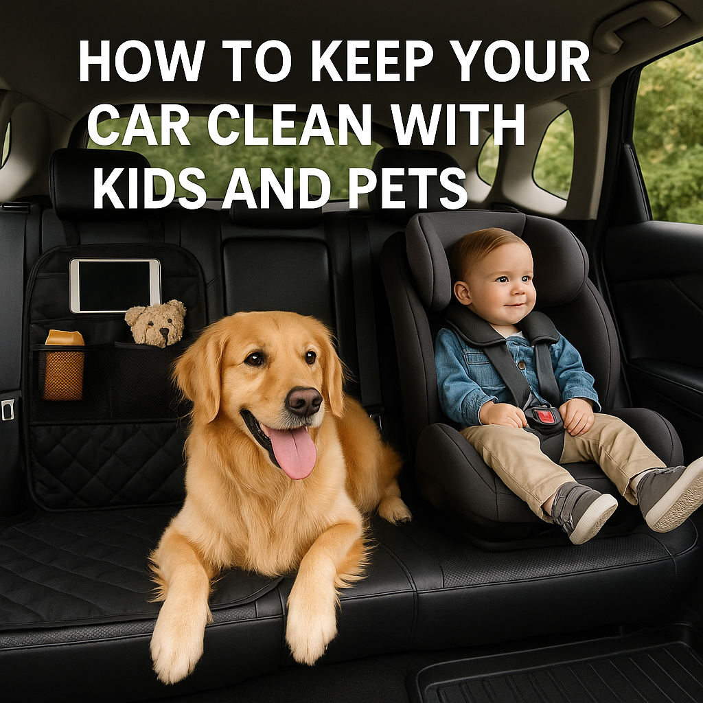 🚗 How to Keep Your Car Clean with Kids and Pets