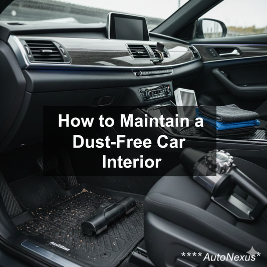 How to Maintain a Dust-Free Car Interior