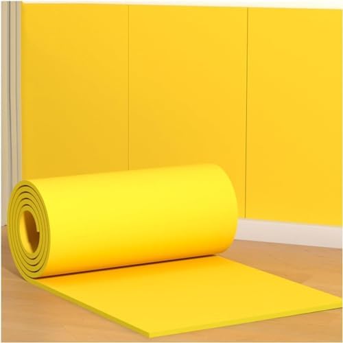 Heavy-Duty Garage Wall Protectors - Self-Adhesive Rubber Foam, Studio & Gym Wall Protection, Grey, 39.3"x39.3", Easy to Install, Impact Resistant