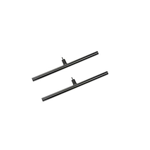 Global Industrial 68" L Wave Bike Rack, Free Standing, 7-Bike Capacity, Powder Coated Steel, Black, Commercial Bike Rack for Stores, Parks, Schools and More