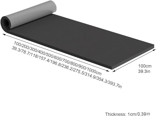 Garage Wall Protectors - Self-Adhesive Grey Foam Safety Guards, 39.3x39.3in (100x100cm), Impact Protection for Gym & Studio Walls, Wall Protection Accessories