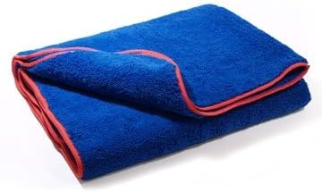 Gtechniq Microfiber Drying Towel, Scratch Resistant, Ultra Split Fibers, Machine Washable, 23.6" x 35.4", 450gsm, Car Detailing Accessory