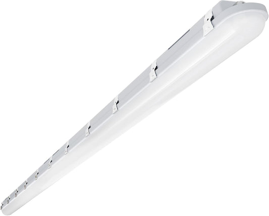 JTT 8FT LED Vapor Tight Light 120/100/80W Tunable, 18000lm LED Vapor Proof Lighting Fixture IP66, 5000K/4000K/3000K Outdoor Shop Light Waterproof for Parking Garage Car Wash Warehouse ETL Listed