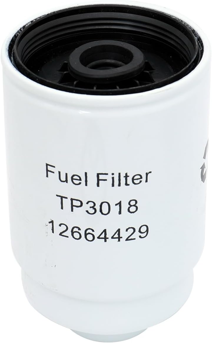 FKG Fuel Filters 6.6L Duramax Diesel TP3018, TP3012, 12664429, 12633243 fit for 2001-2016 Chevy Silverado 2500HD 3500HD (6.6L Duramax Diesel), 2001-2016 GMC Sierra 2500HD 3500HD (6.6L Duramax Diesel)