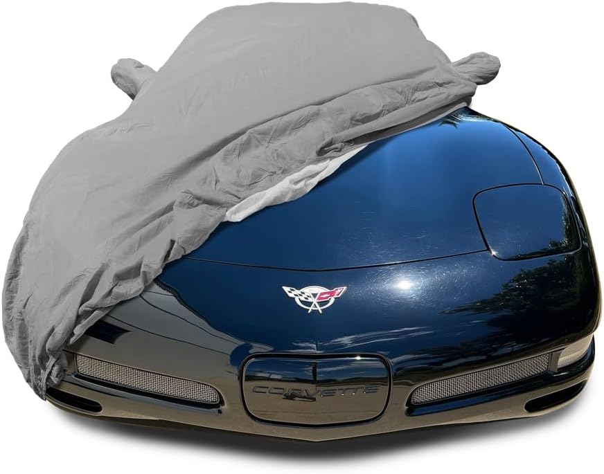 CarsCover Custom Fit C5 1996-2004 Chevy Corvette Z06 Custom Car Cover for 5 Layer Ultrashield