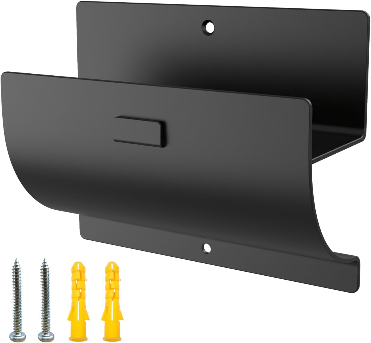 Heavy-Duty Wall Mount Ladder Hooks for Storage - Wheelbarrow Hangers for Garage Wall - 1 Pack