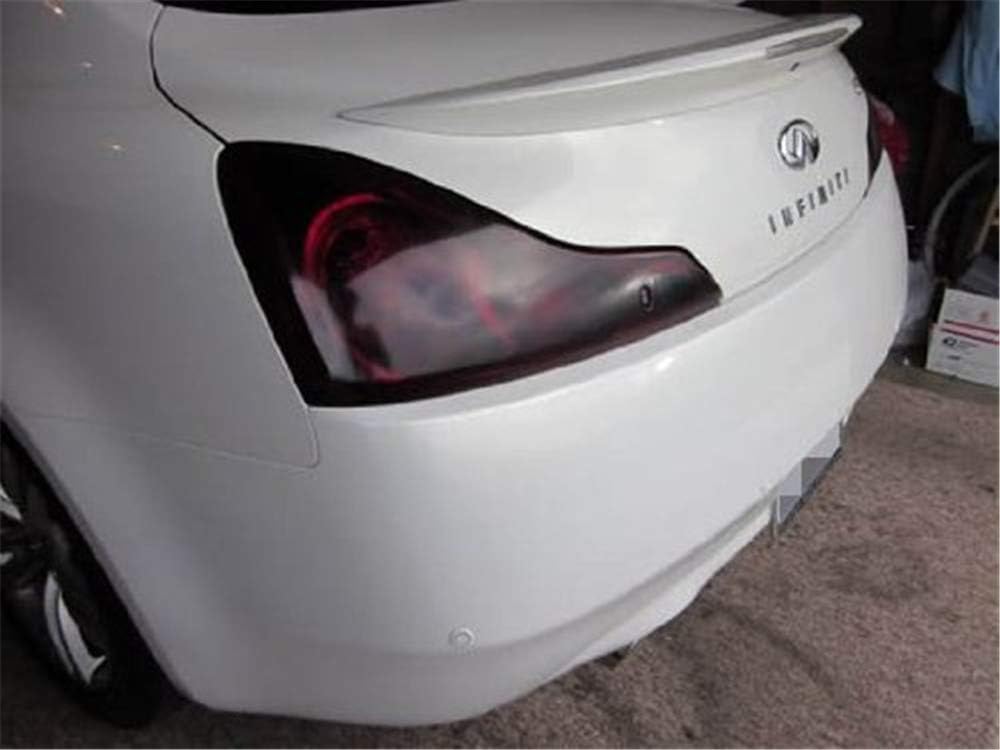 12 by 48 Inches Self Adhesive Headlight, Tail Lights, Fog Lights Tint Vinyl Film with Tools (Matte Black)