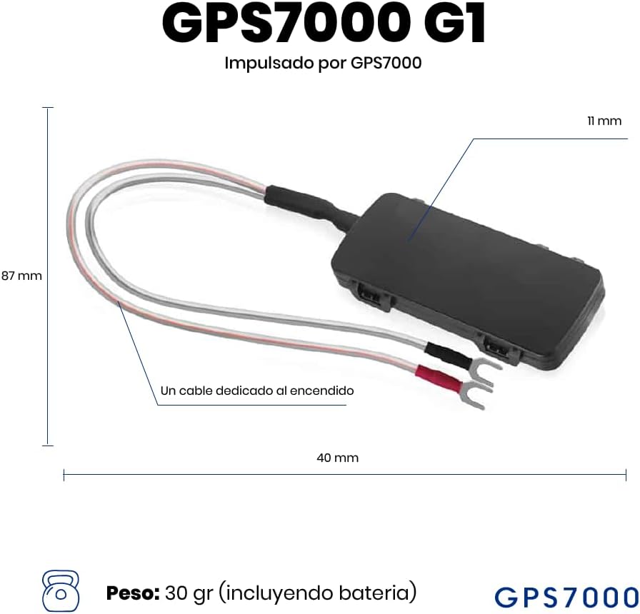 GPS7000-4G Hidden GPS Tracker for Vehicles | 30 Days of Service Included | Easy Self-Installation | After The 30 Days Included in The Service, You can Choose to Subscribe | No Hidden Fees