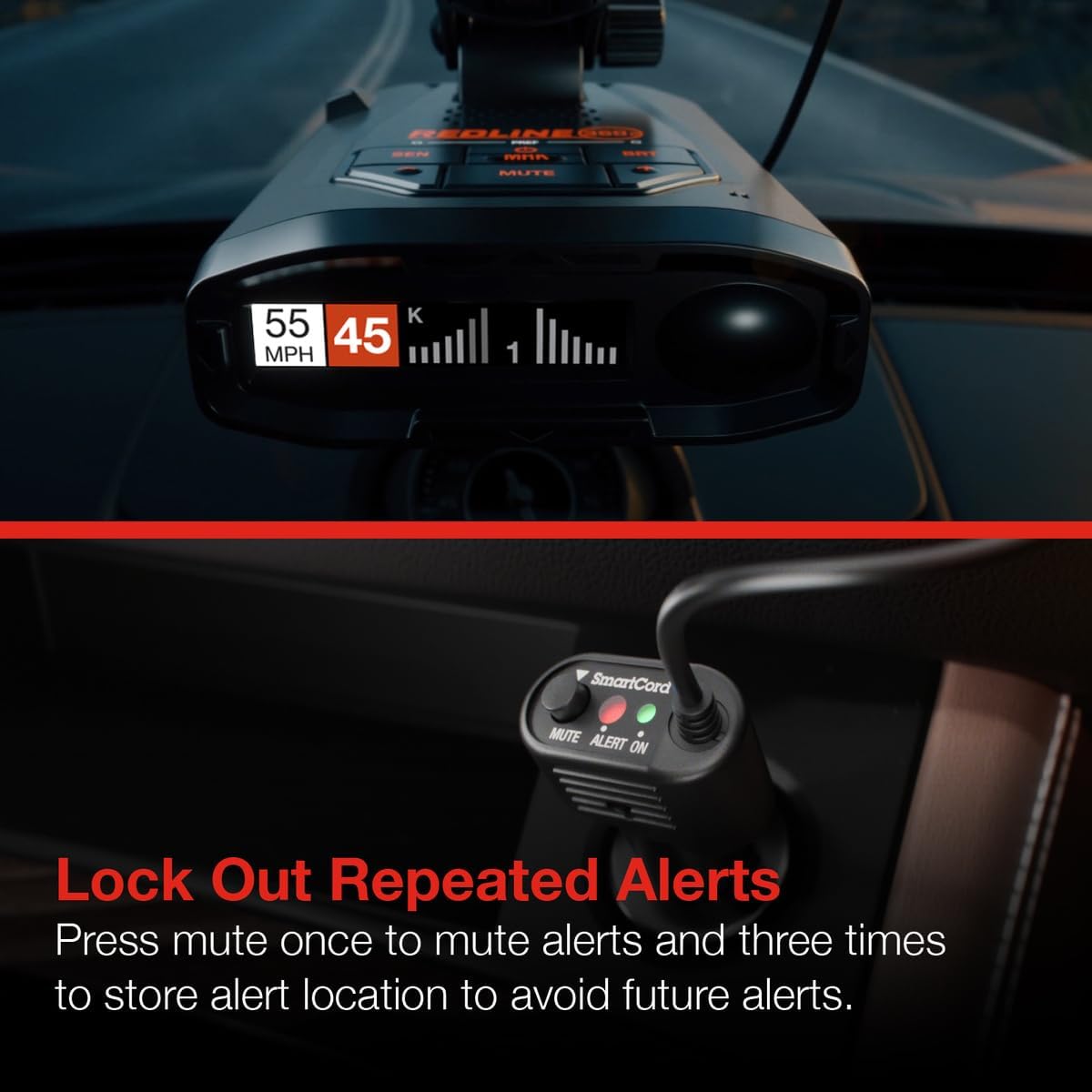 Escort Official Radar Detector SmartCord Straight Wire for Redline 360c, MAX 360/c MKII, 3, 4, MAXcam 360c and Additional Models