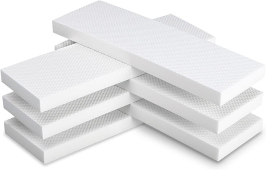 Garage Wall Protector 6 Pack Car Door Corner Edge Waterproof Bumper Guard Protector High Density Self Adhesive EVA Foam Pad for Parking Vehicle 11.8" x 3.9" x 0.8"