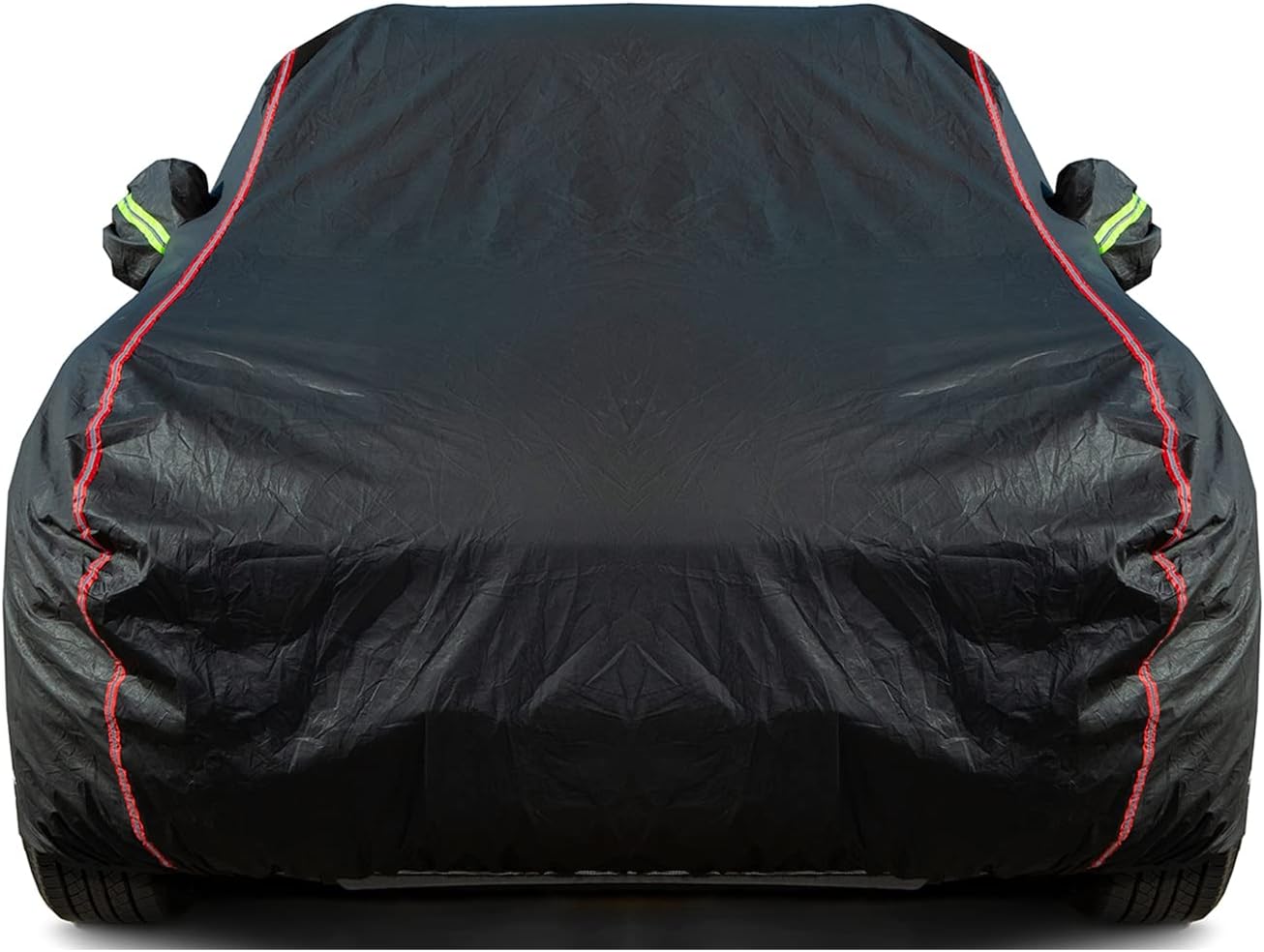 Breathable New Material, Waterproof Car Cover, Locks and Zipper Doors, Sunscreen Waterproof UV Prevention Snowproof Wind and Windproof,Suitable for Indoor Outdoor,for Sedan (178" to 189") B2