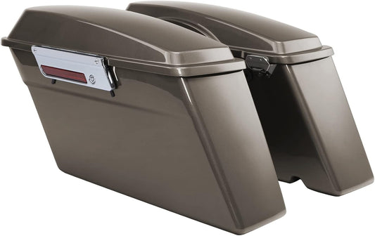 Green-L Hard Saddlebags Fit for Harley Touring Electra Glide Street Glide Road Glide King 1994-2013