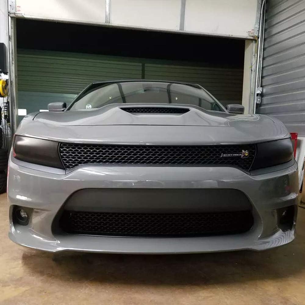 Luxe LightWrap Dark Smoke Stealth Universal Headlight Tail Light Tint Kit (20” x 2 Yard)