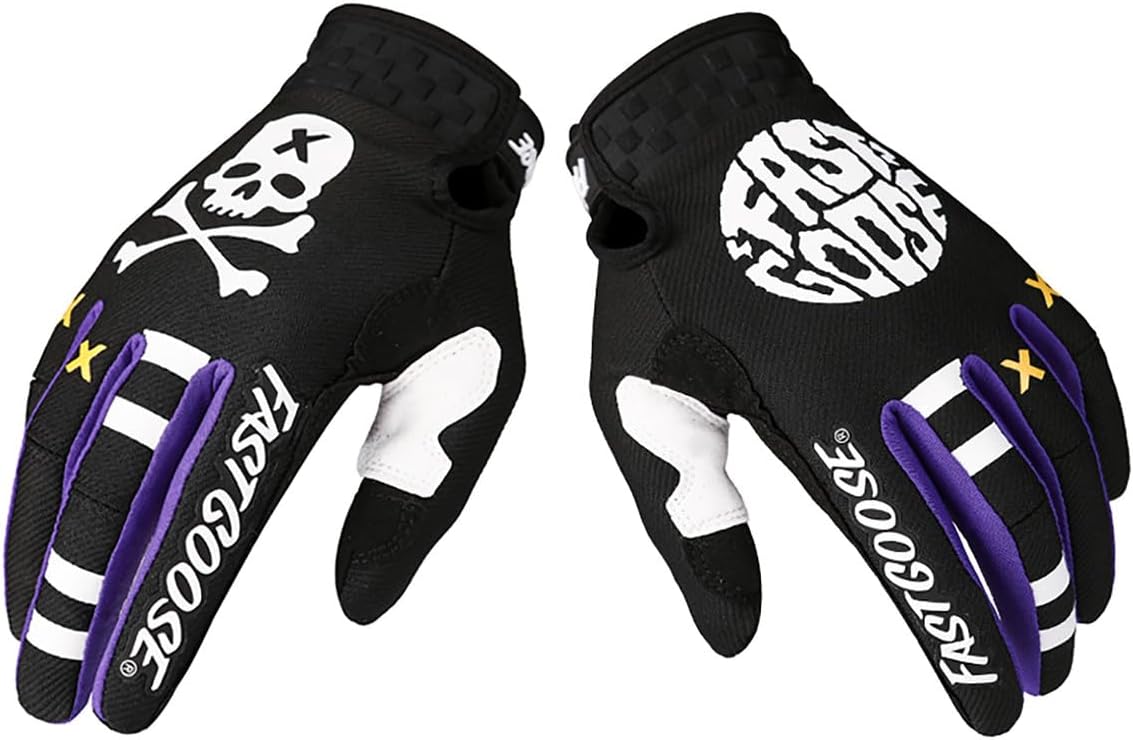 Dirt Bike Motorcycle Gloves for Men Women Finger Touchscreen Motorbike Gloves for BMX ATV MTB Riding, Road Racing, Cycling, Climbing, Motocross