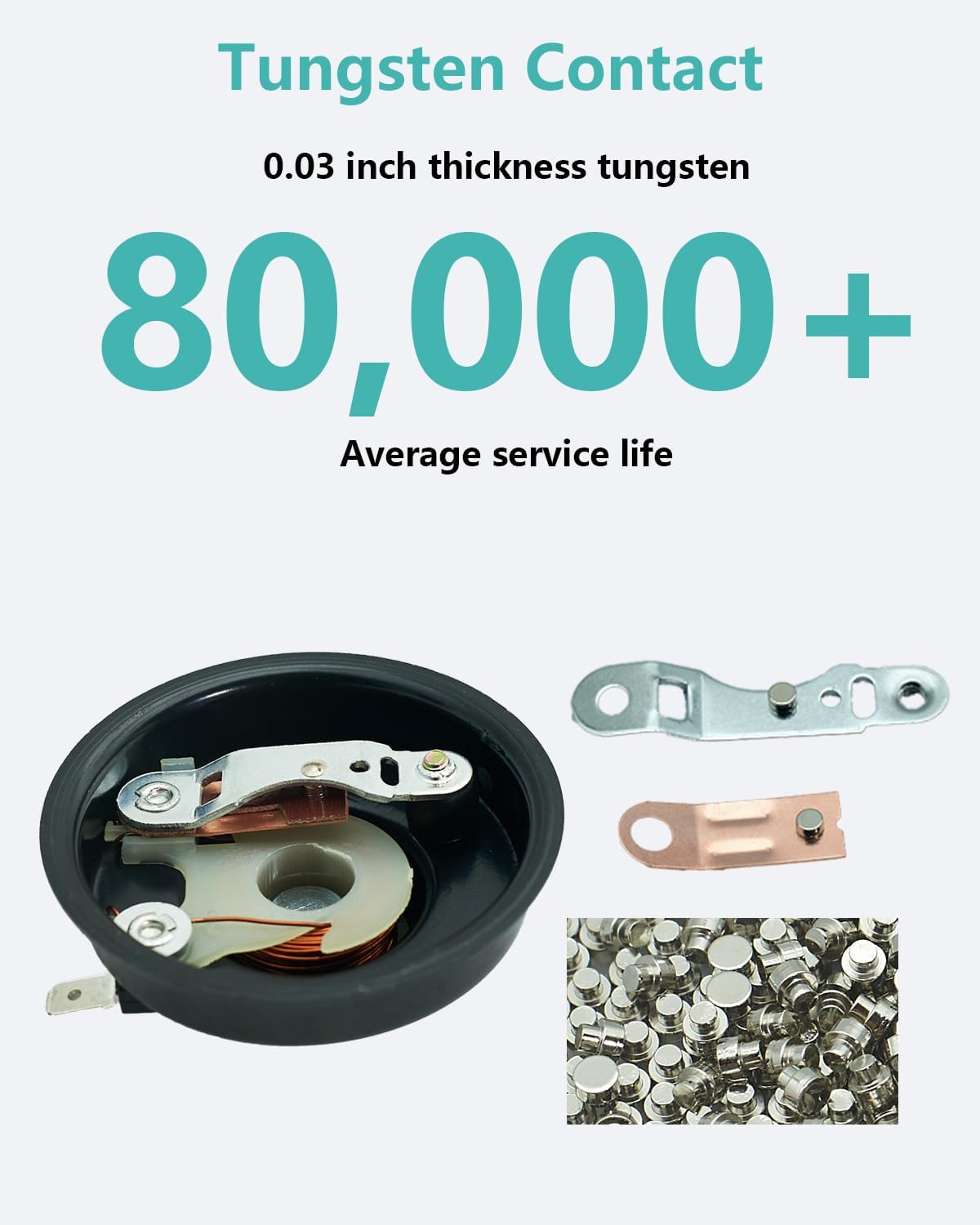 Car Horn 12V Universal Super Loud Auto Horn Electric Waterproof Low High Two Tone Fit for Any 12 Volt Vehicles Truck Pickup Boat Replacement Kit (Universal)