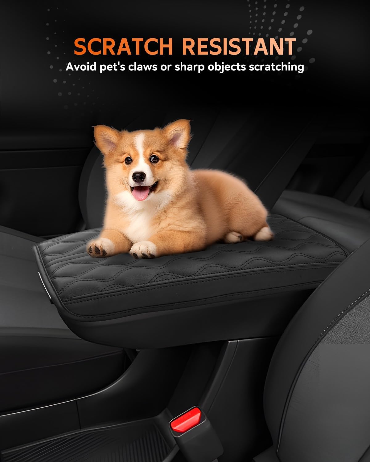 CDEFG for Ioniq 5 2022-2025 Center Console Cover Armrest Cover for Ioniq5 (SE, SEL, Limited, XRT) 2022 2023 2024 2025 Accessories Console Arm Rest Protector