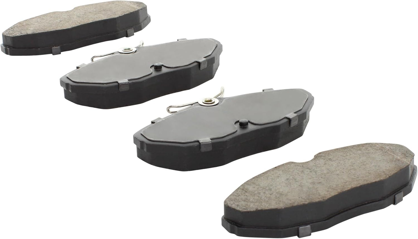 Premium Ceramic Rear Brake Pads (1001-0806C) Compatible with Dodge Viper 2001-2002, Ford Thunderbird 2002-2005, Jaguar S-Type 2000-2002, Jaguar XJ8 2004-2005, Lincoln LS 2000-2006