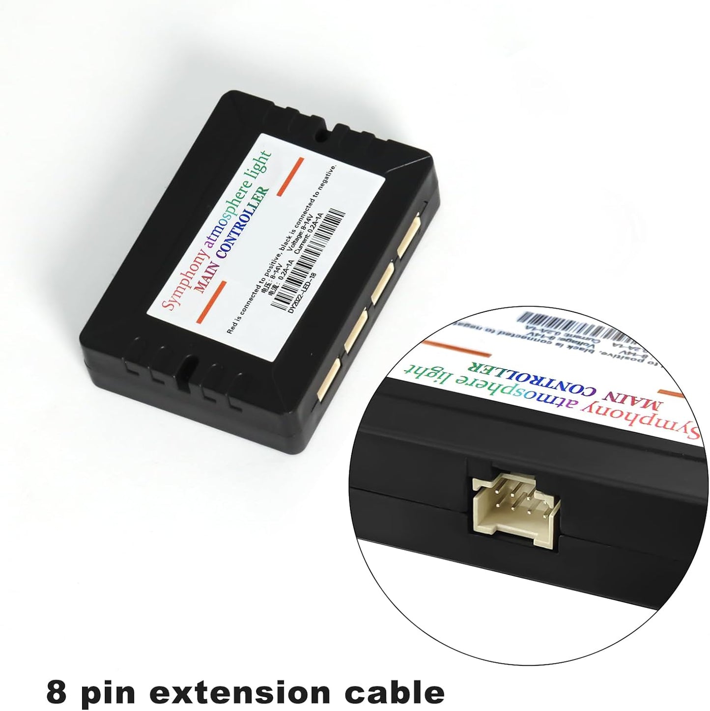 Dreamcolor Acrylic Interior Car LED Strip Light Main Control Module, which fit for Dreamcolor Connects kit (not Including), Not fit dreamcolor 5 in 1(Single Controller)