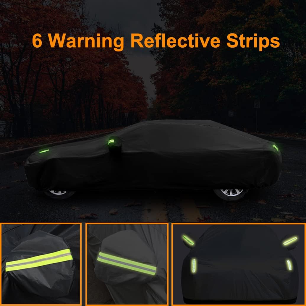 Custom Waterproof Car Cover Compatible with Lexus is 2025-2006 IS300 IS350 IS500 IS250 IS200, All-Weather Car Covers with Cotton Lining, All-Season Rain Sun Snow UV Cover for Outdoor Indoor