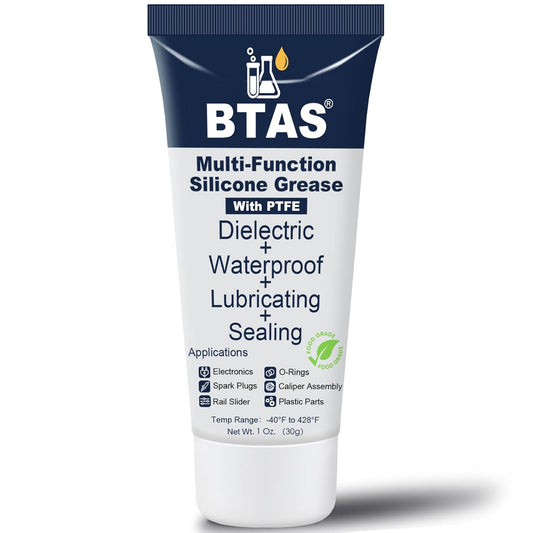 Dielectric Grease for Electrical Connectors Automotive Spark Plug Boot Battery Terminal Marine Dialectical Electronics Wiring Die Electric Contact Silicone Dialectric Grease 1 oz 1 Pcs