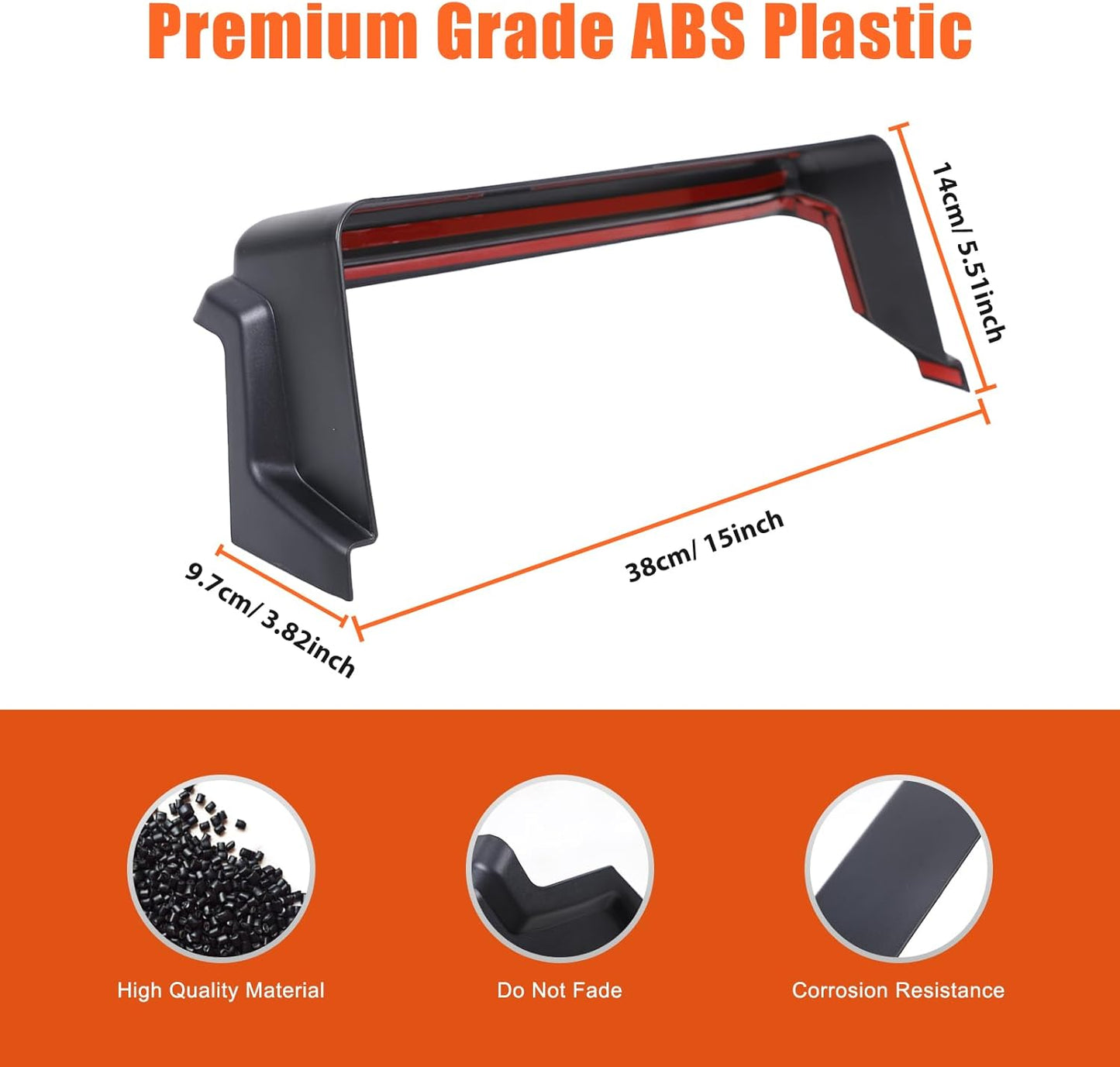 Car Navigation Screen Protector Sunshade Compatible with INEOS Grenadier 2020-2024 Car Navigator Sun Shade Anti Reflective ABS Interior Accessories