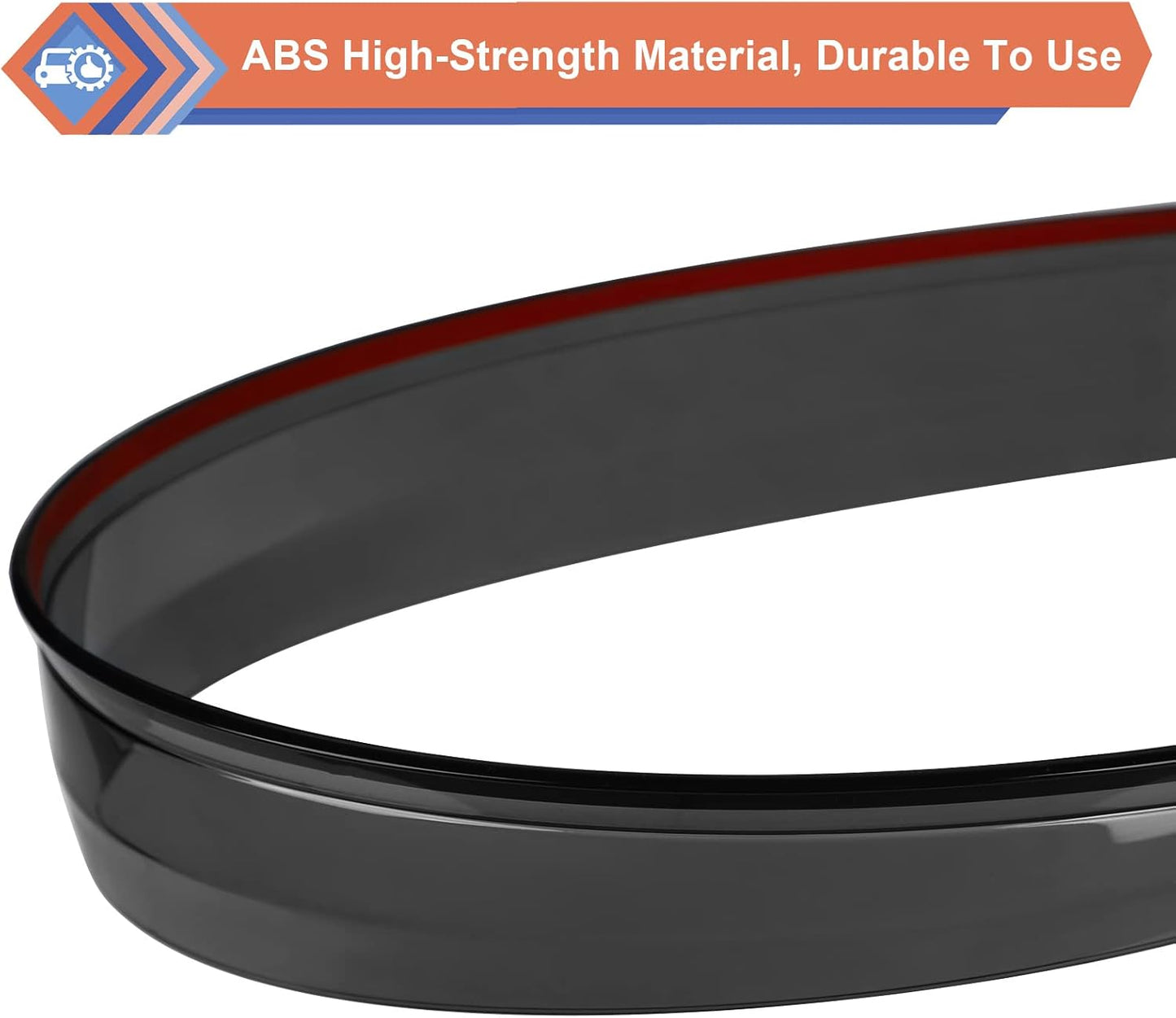 ZONFANT Window Rain Guards, Side Window Deflectors, Sun Visor Rain Vent Window Guards (4 Pcs) Compatible with 2022-2023 Tundra