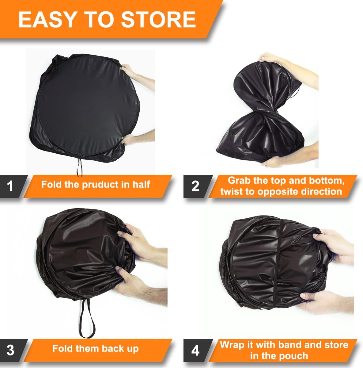 Gven Windshield Sun Shade Car Sun Shade Windshield Palm Tree Windshield Shade UV Protection Heat Reflective Car Sunshade Fits Small Sedans, Mini SUVs, Hatchbacks Car Accessories (Palm Tree, S)