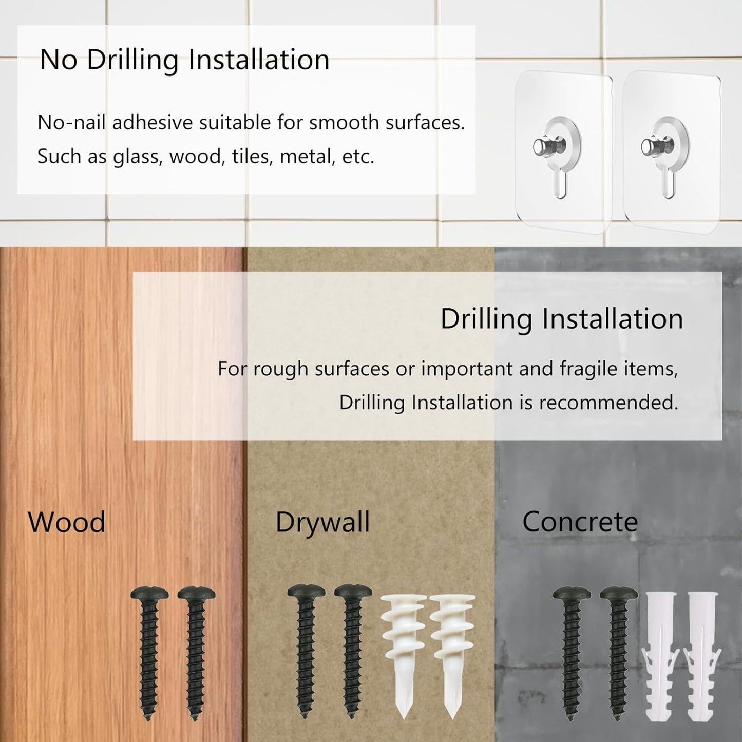 Floating Metal Wall Mount Shelf, Shelf for TV Cable Box,Apple Roku, Sound Bar,Soundbar, Camera,Decor Display (1, Small)