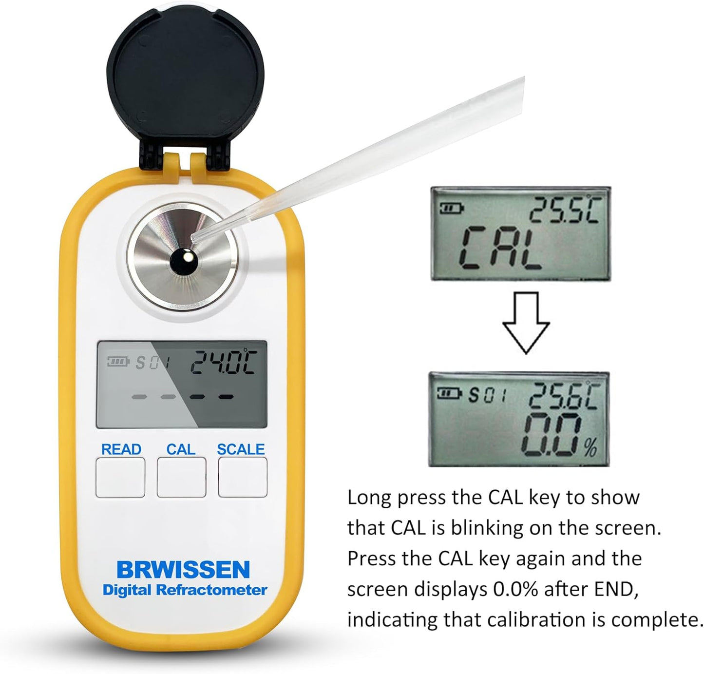Digital Refractometer 5-in-1 Antifreeze Coolant Diesel Exhaust Fluid DEF Tester - Urea Concentration, Antifreeze & Car Windshield Washer Fluid Freeze Point Detector