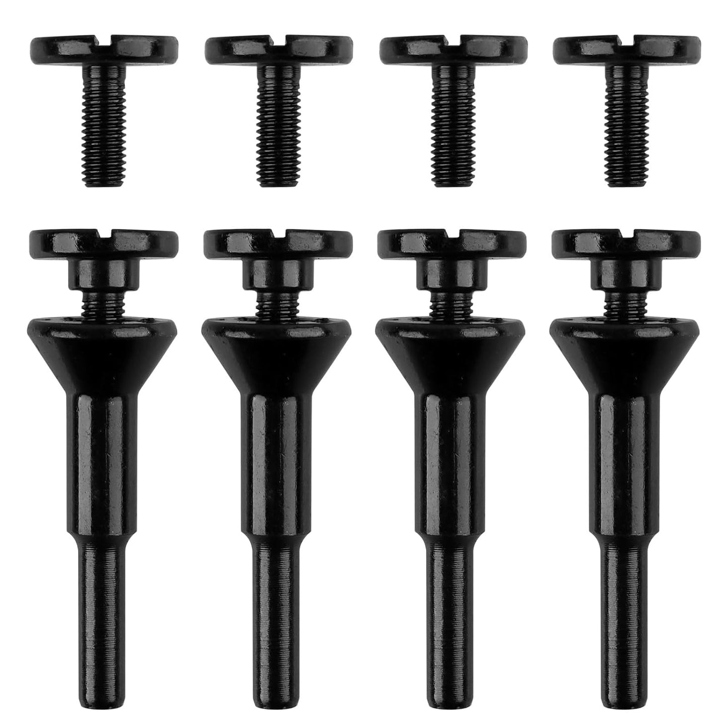 Cut Off Wheel Mounting Mandrel Holder 3/8" & 1/4" Arbor Hole, 4 Pack Cut-Off Wheel for Die Grinder Accessories Drill Bits Tool