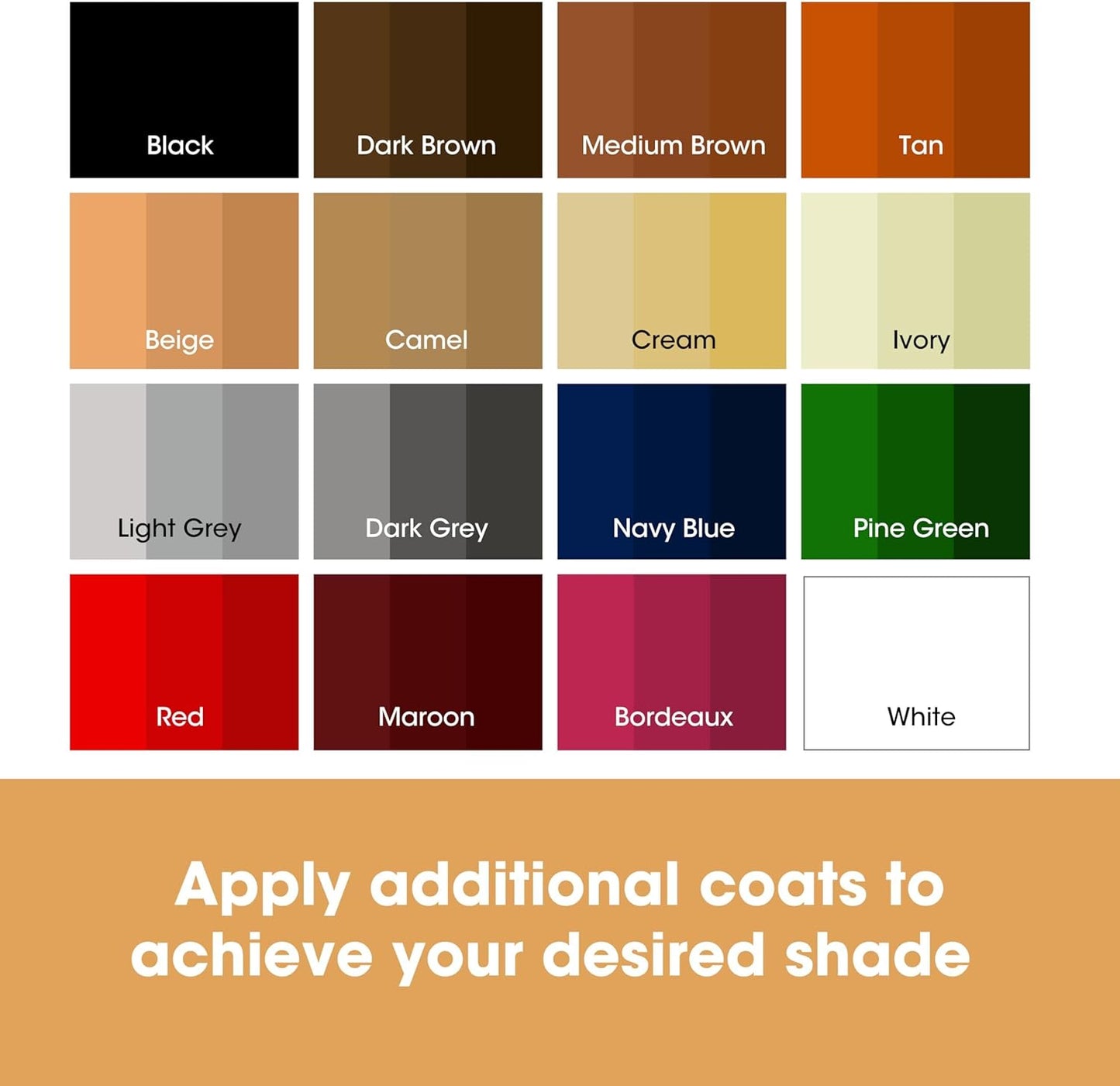 Furniture Clinic Leather Easy Restoration Kit | with Leather Recoloring Balm, Cleaner, Sponge, and Cloth | Leather Repair Kit for Scratched and Faded Furniture (Medium Brown)