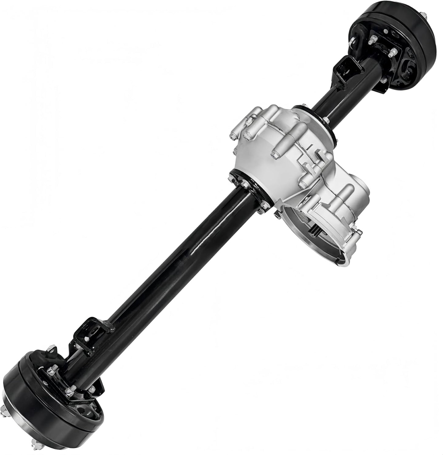 1027717-01 102771701 Rear Axle Assembly with Brake Drum 10 Teeth for 1998-Up Club Car DS & 2004-Up Club Car Precedent Electric with Graziano Transaxle