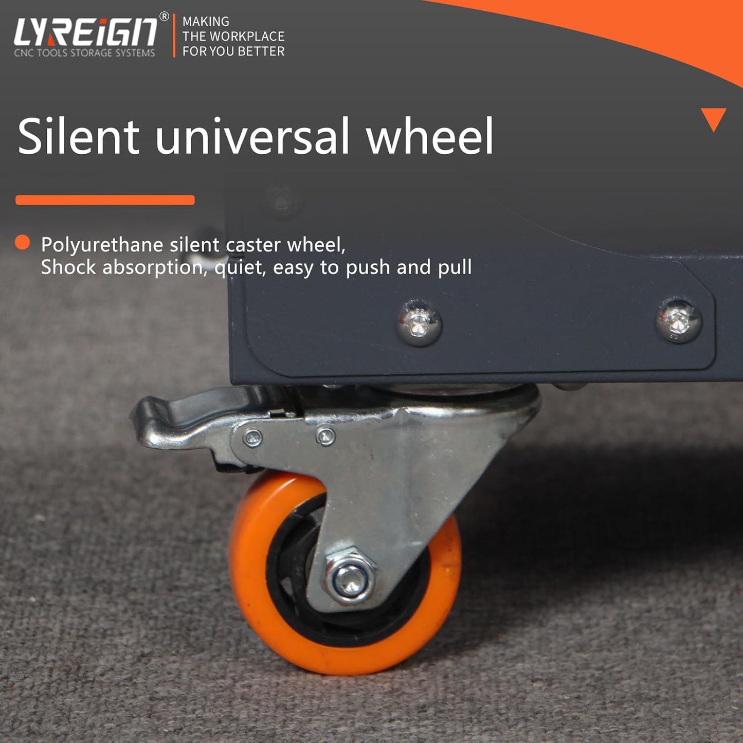 BT50 CNC Tool Holder Transfer Cart, Mobile CNC Tool Storage Cart with Wheels for Factory, Garage