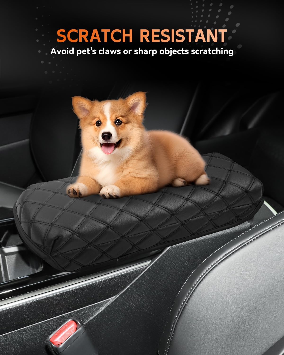 CDEFG for Kia K5 2021-2025 Center Console Cover Armrest Box Cover for K5 (LXS, GT-Line, GT, EX) 2022 2023 2024 2025 Accessories Arm Rest Protector