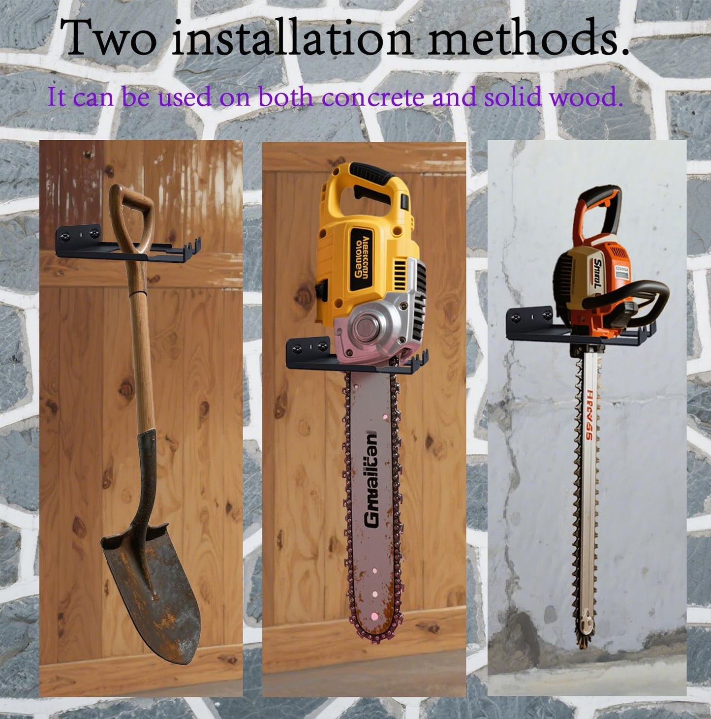 Garage Organizer Trimmer Rack (2)