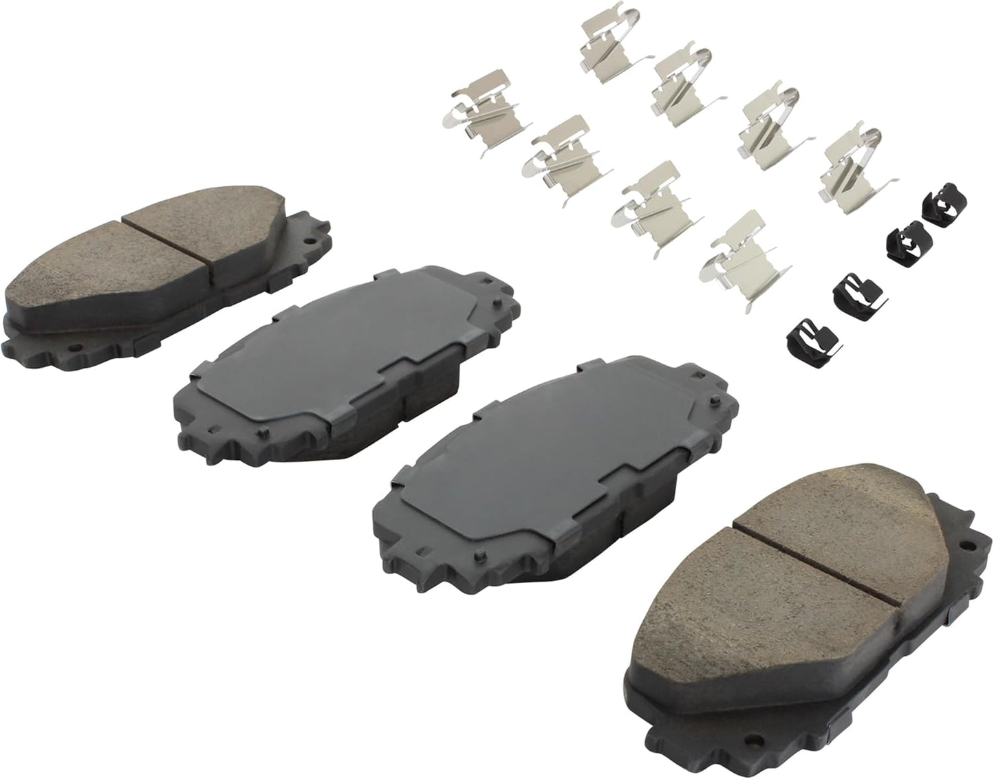 Premium Ceramic Front Brake Pads (1001-1628C) Compatible with Toyota Yaris 2012-2018