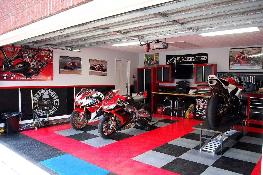 Big Floors RaceDeck Diamond Plate Design, Durable Interlocking Modular Garage Flooring Tile (Purple, 12 Pack of 12 x 12" Tiles)