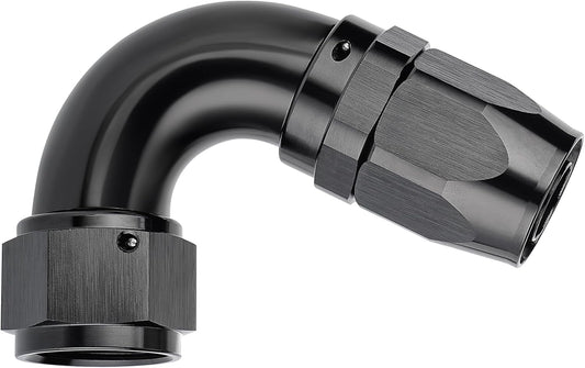 EVIL ENERGY 12AN 120 Degree One Piece Full Flow Hose End Fitting Swivel For CPE Braided Hose