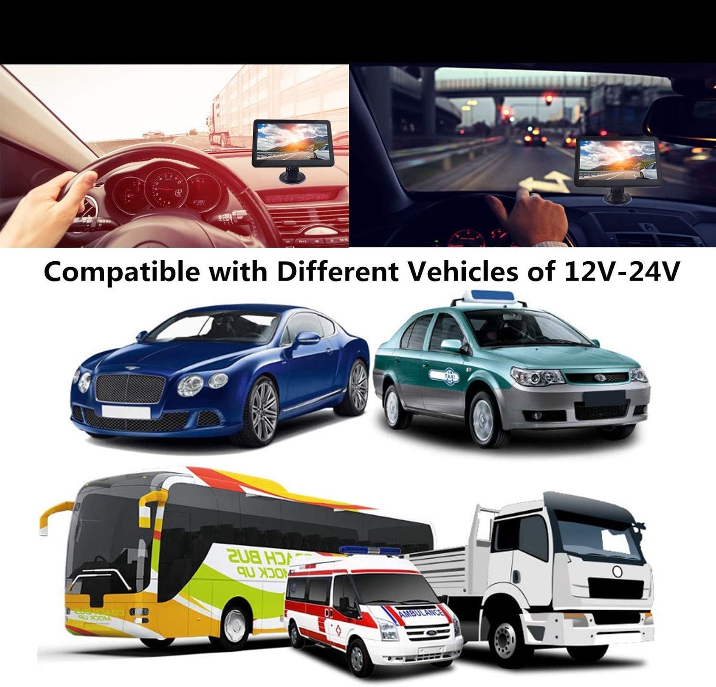 Car GPS Navigation GPS Navigation for Truck & RV & Car,9 inch Trucker GPS for Semi Truck 2025 Map, Turn-by-Turn Directions,Free Update Map