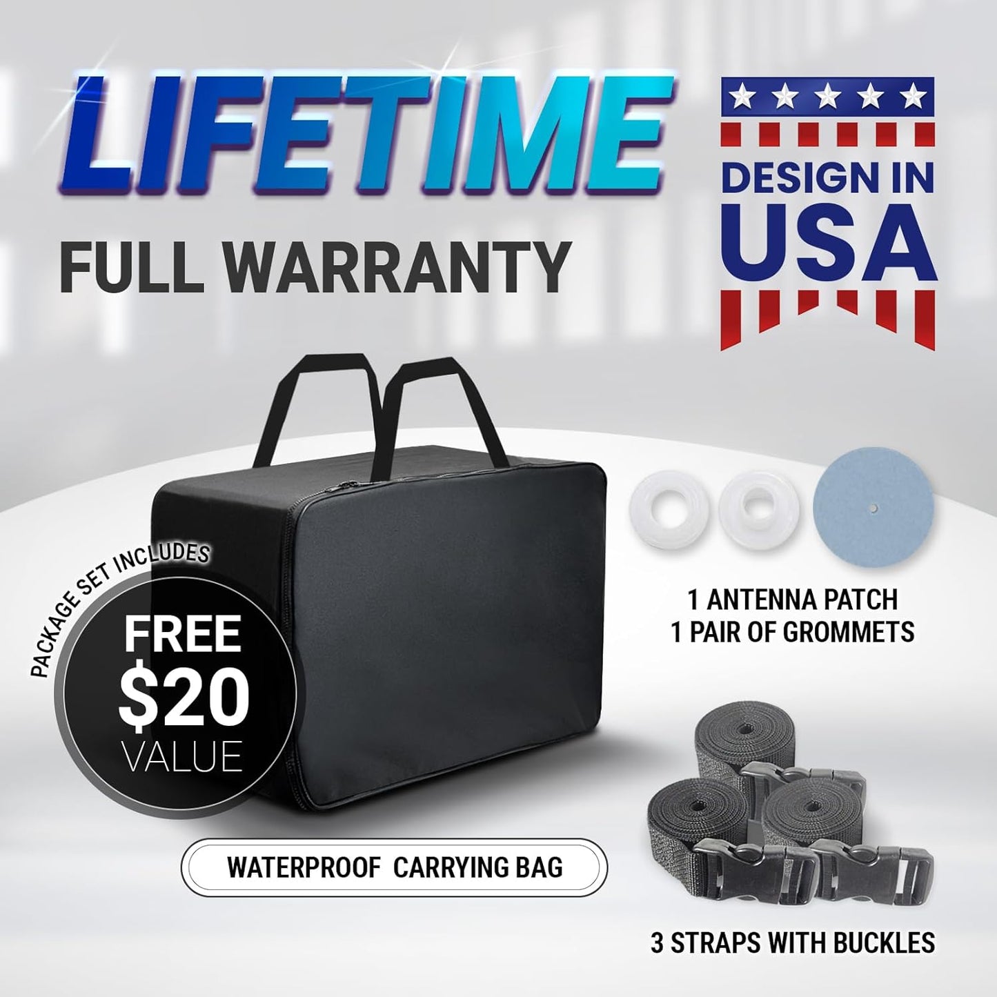 iCarCover Custom Car Cover for Pontiac G5 (2007-2010) Waterproof All-Weather Rain Snow UV Sun Protector Full Exterior Indoor Outdoor Car Cover (Stripe - Gray/Black)