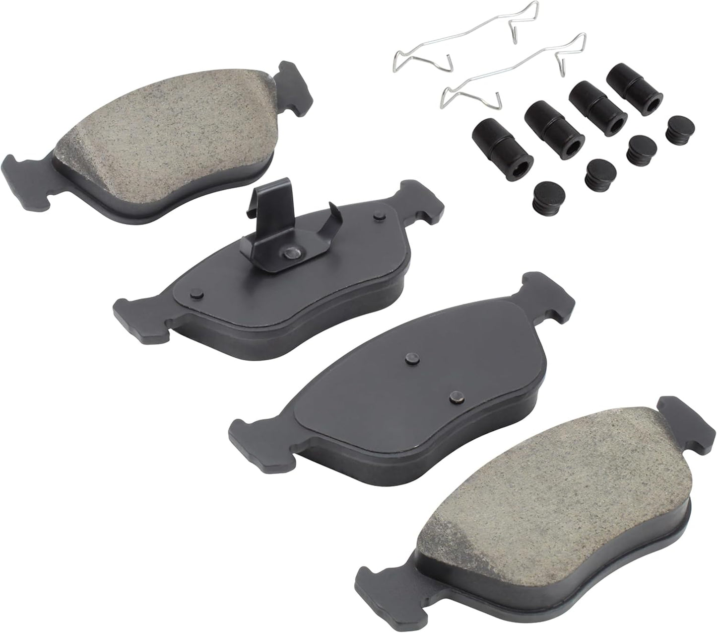Premium Ceramic Front Brake Pads (1001-0783C) Replacement for Volvo 850 1997-1993, C70 2004-1998, S70 2000-1998, V70 2000-1998