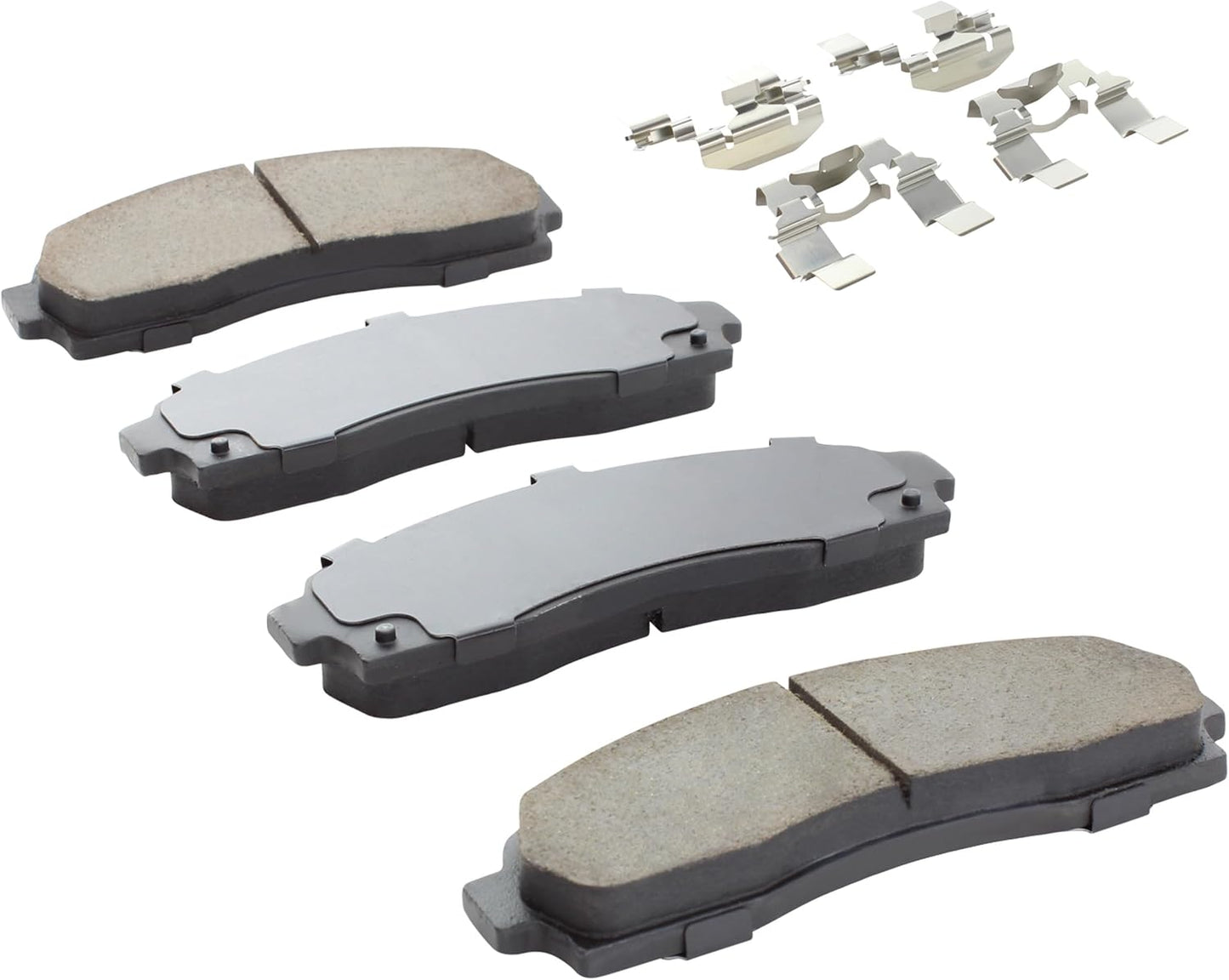 Premium Ceramic Front Brake Pads (1001-0833AC) Compatible with Ford Explorer 2001-2001, Ford Explorer Sport 2001-2003, Ford Explorer Sport Trac 2001-2005