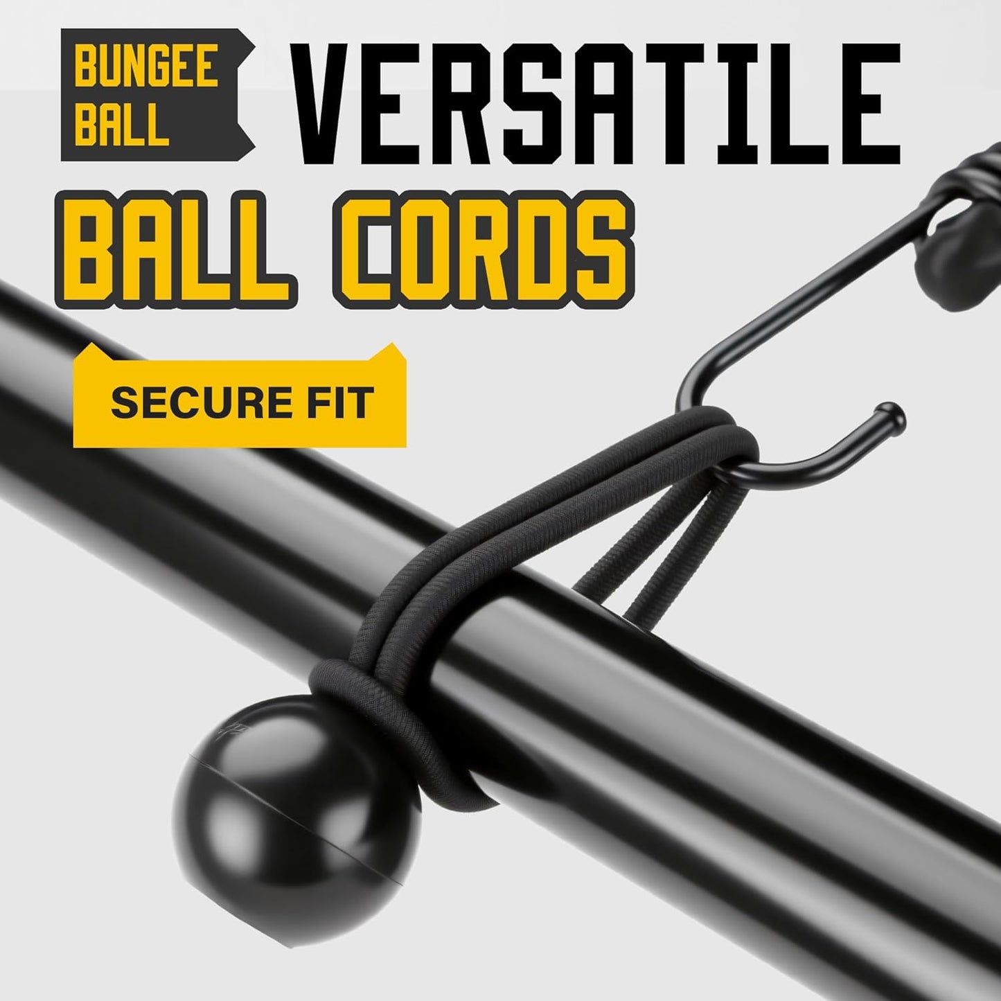 Bungee Cords with Hooks, Upgrade 30pcs Assortment Heavy Duty Outdoor with 24'' 32'' 48'' Adjustable Bungee Cords, 10'' J Hooks Cord, 6" Canopy Tarp Ball Ties and Tarp Clips Drawstring Organizer Bag