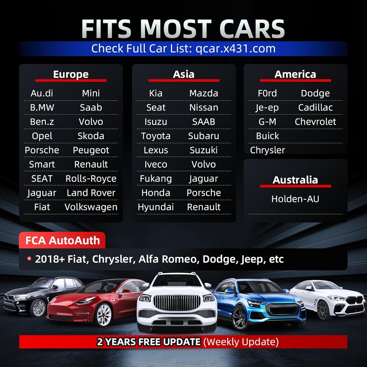 LAUNCH OBD2 Scanner CRP919X Lite, Active Tests & 32+ Reset Services Bidirectional Scan Tool, 2025 New with 2-Year Free Update, OE-Level Full System Scan Tool, ABS Bleeding, BMS/Oil Reset, Auto VIN