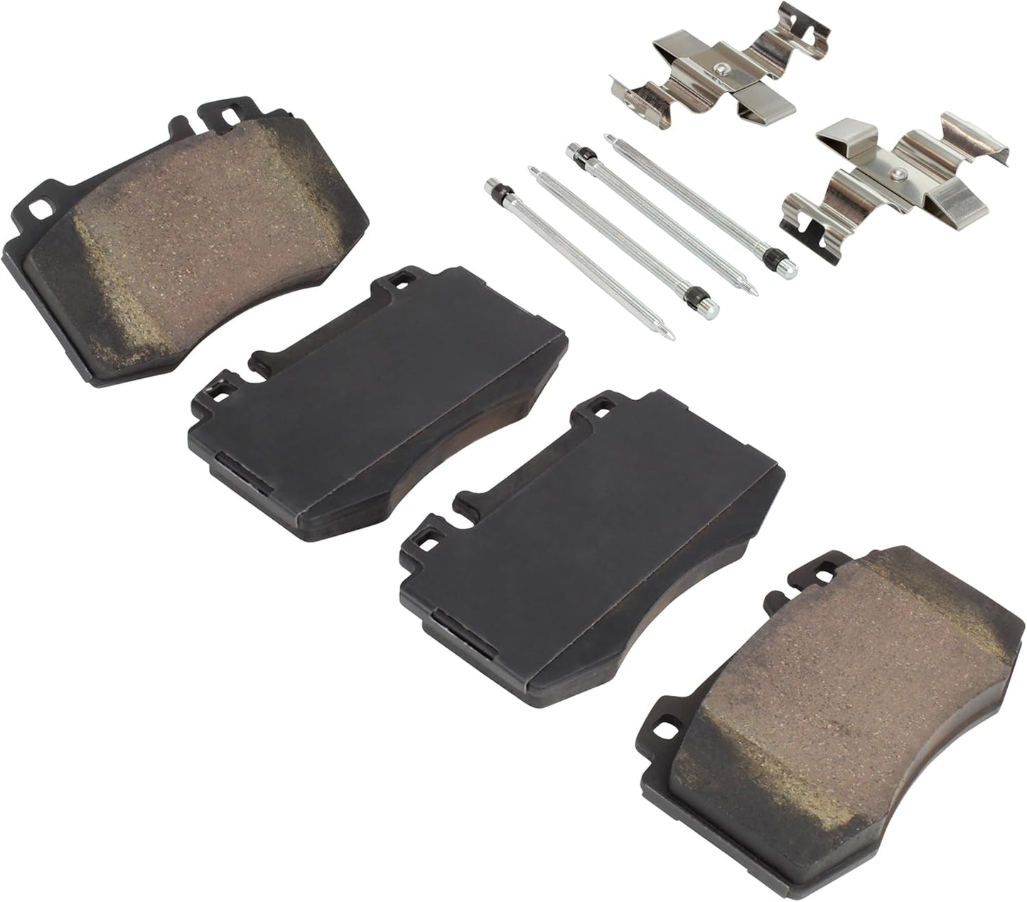 Premium Semi-Metallic Front Brake Pads (1001-0847M) Compatible with 1999-2012 Mercedes-Benz (CL500/CL55 AMG/CL600/CLS500/CLS550/E500/E55 AMG/G500/ML430/ML500/ML55 AMG/S430/S500 & More)